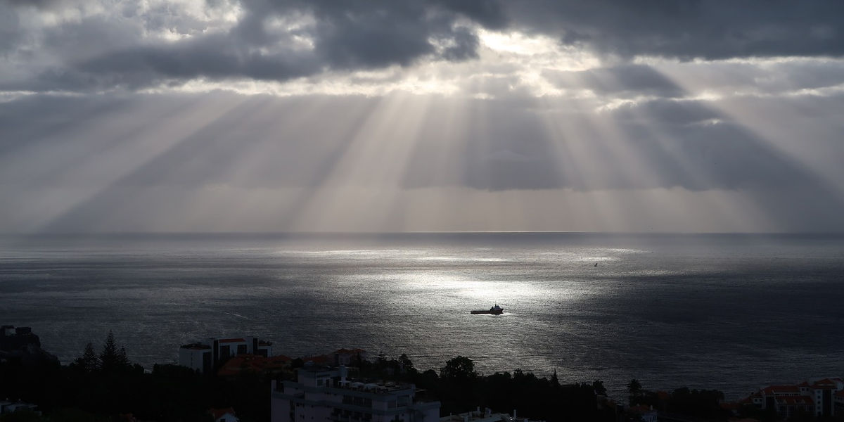 Photo de Funchal et océan Atlantique