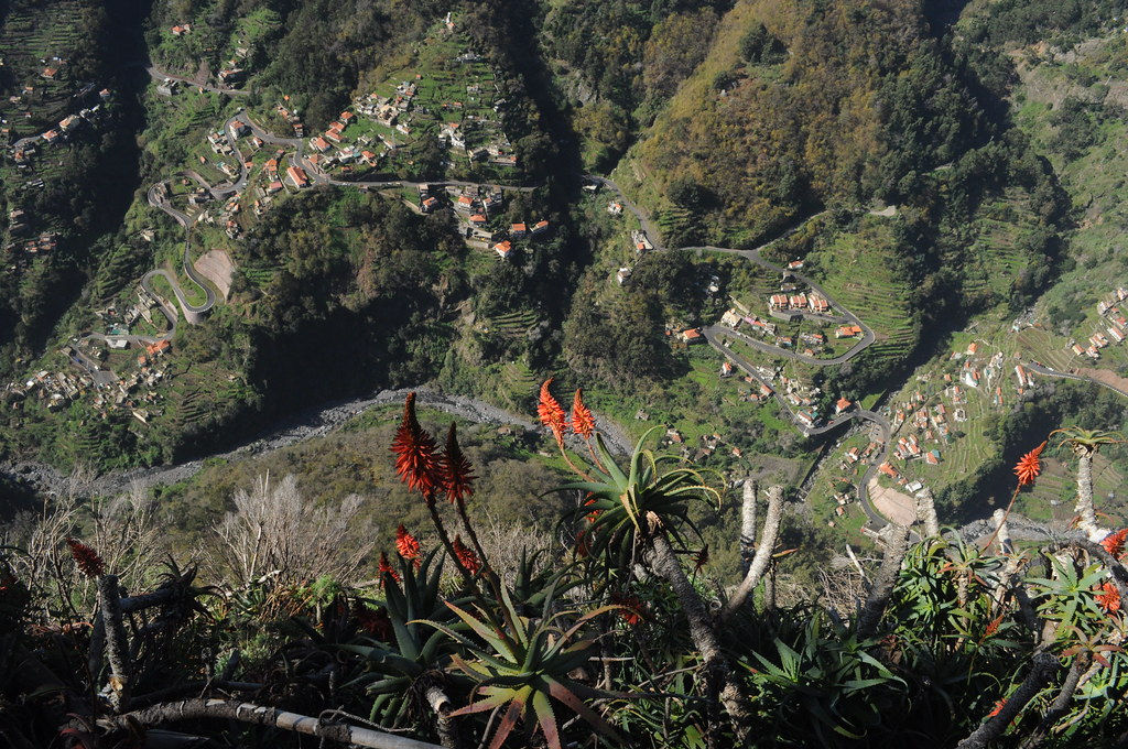 Vue panoramique depuis le pico do serrado - vallée des nonnes