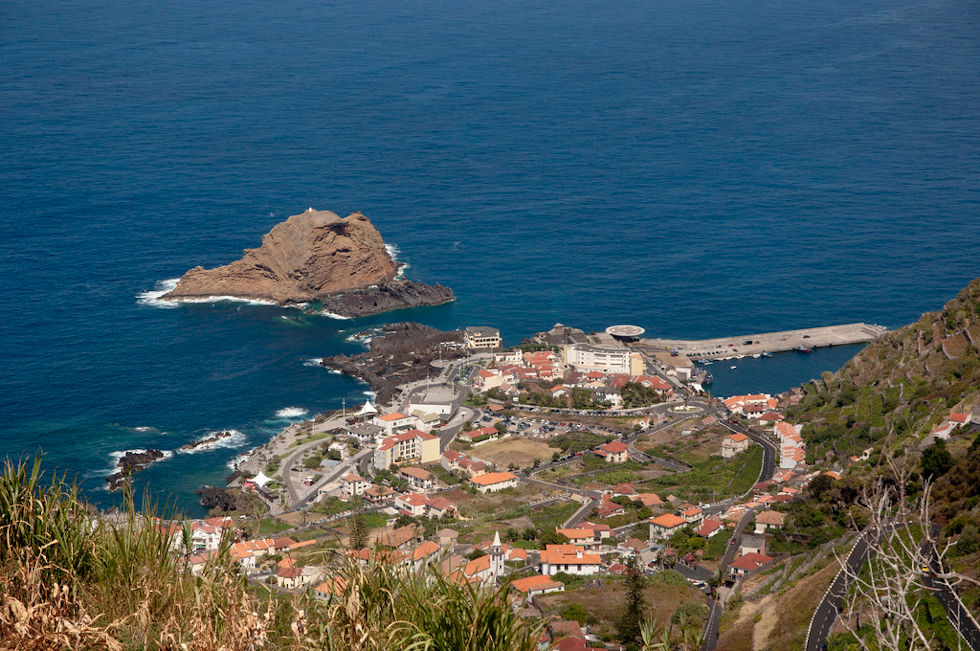 Vue panoramique de Porto Moniz